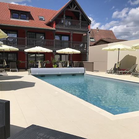 Au Soleil, Hotel Restaurant & Spa Valff エクステリア 写真
