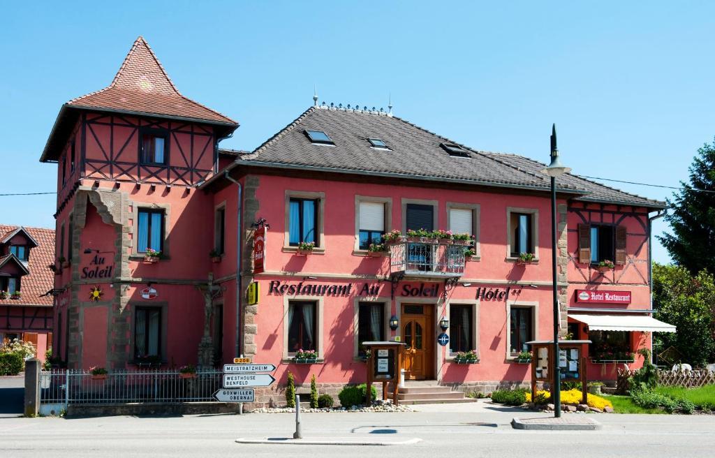 Au Soleil, Hotel Restaurant & Spa Valff エクステリア 写真